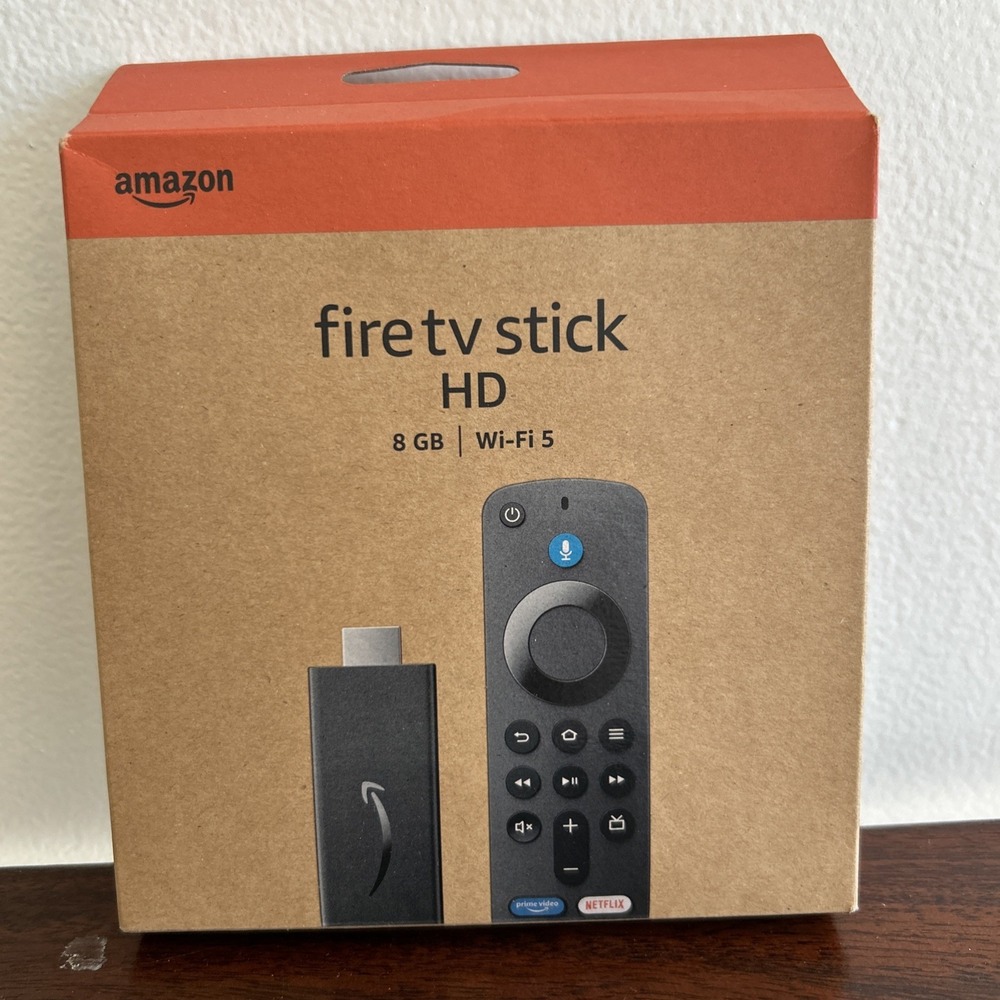 Amazon Fire TV Stick HD Streaming in Full HD, HDR, 8 GB, Wi-Fi 5 Control